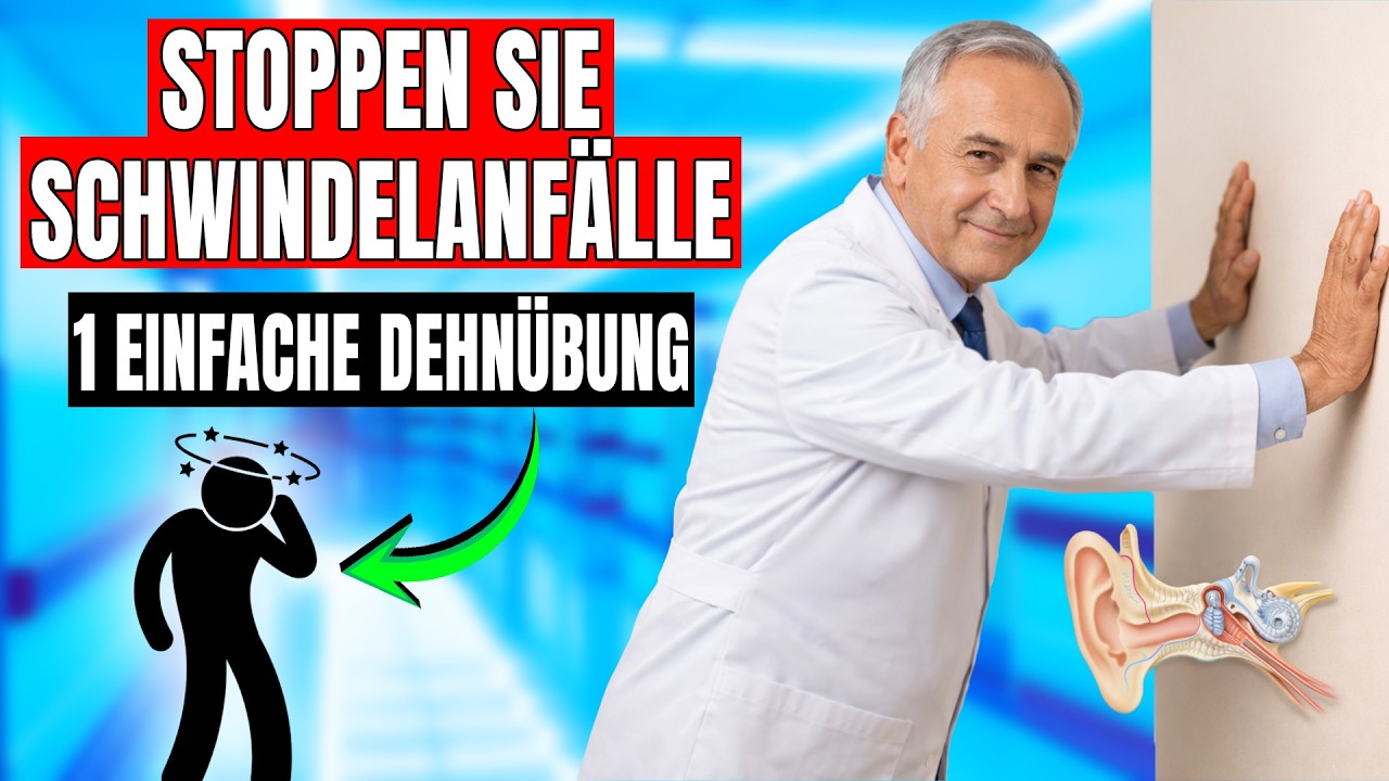 Die eine Wand-Dehnung, die bei 90 % der Senioren Schwindelanfälle beendete | senioren gesundheit