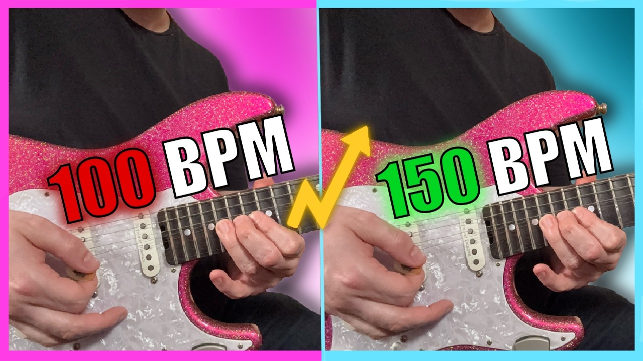 Comment DÉBLOQUER ta VITESSE à la guitare