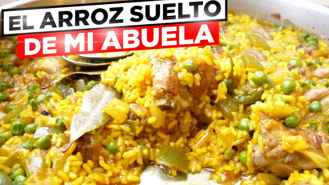 ARROZ CON COSTILLAS 🍗😋 ¡RECETA PASADA DE GENERACIÓN EN GENERACIÓN! (El  MÁS RICO y FÁCIL DEL MUNDO)