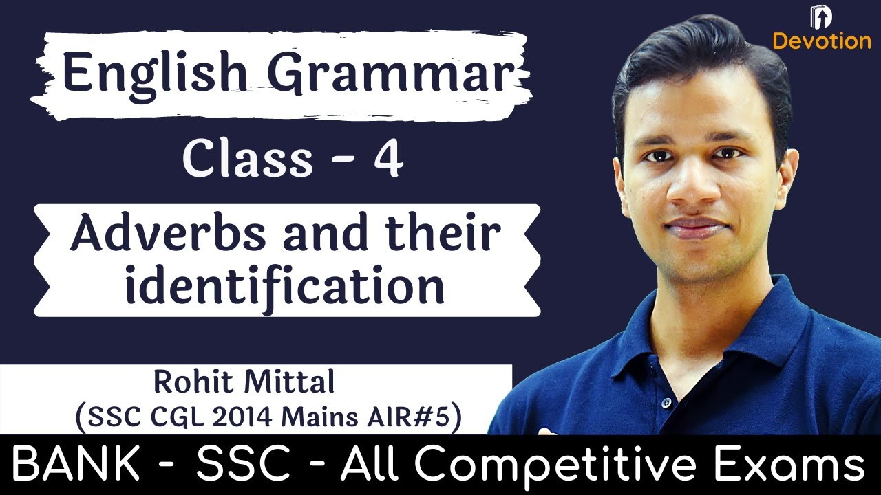 [4] English Grammar for govt jobs | Devotion Institute | Rohit Sir English