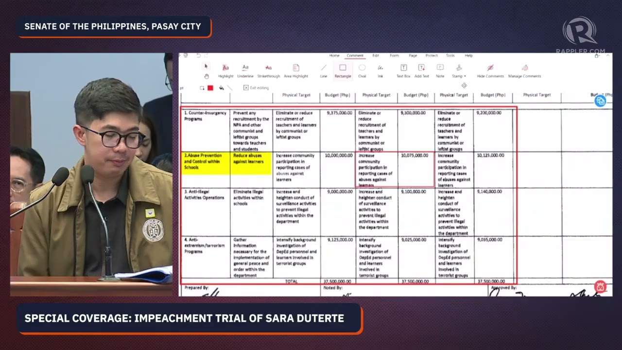What did Sara Duterte spend DepEd confidential funds on?