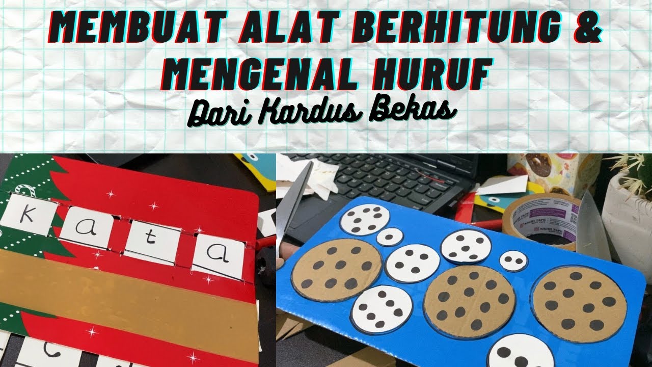 Membuat Alat Permainan Edukatif (APE) dari Kardus Bekas