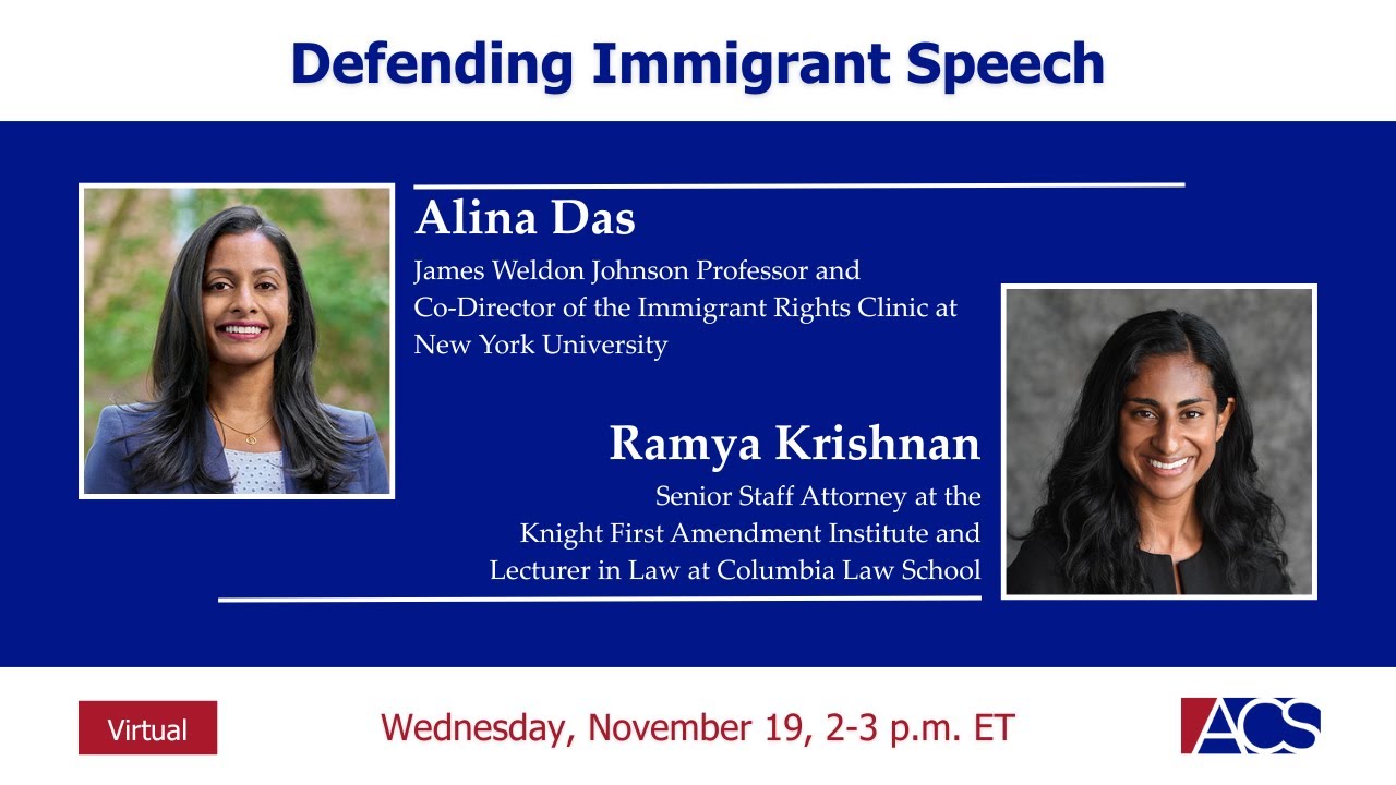 Defending Immigrant Speech