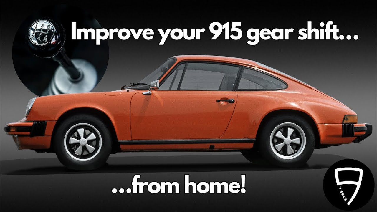 Как отрегулировать тягу коробки передач Porsche 915