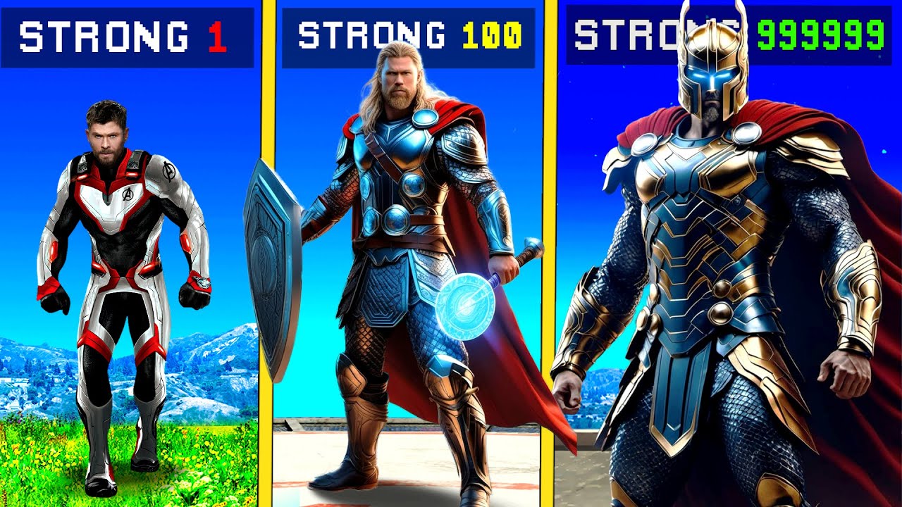 Upgrading to STRONGEST THOR  in GTA 5