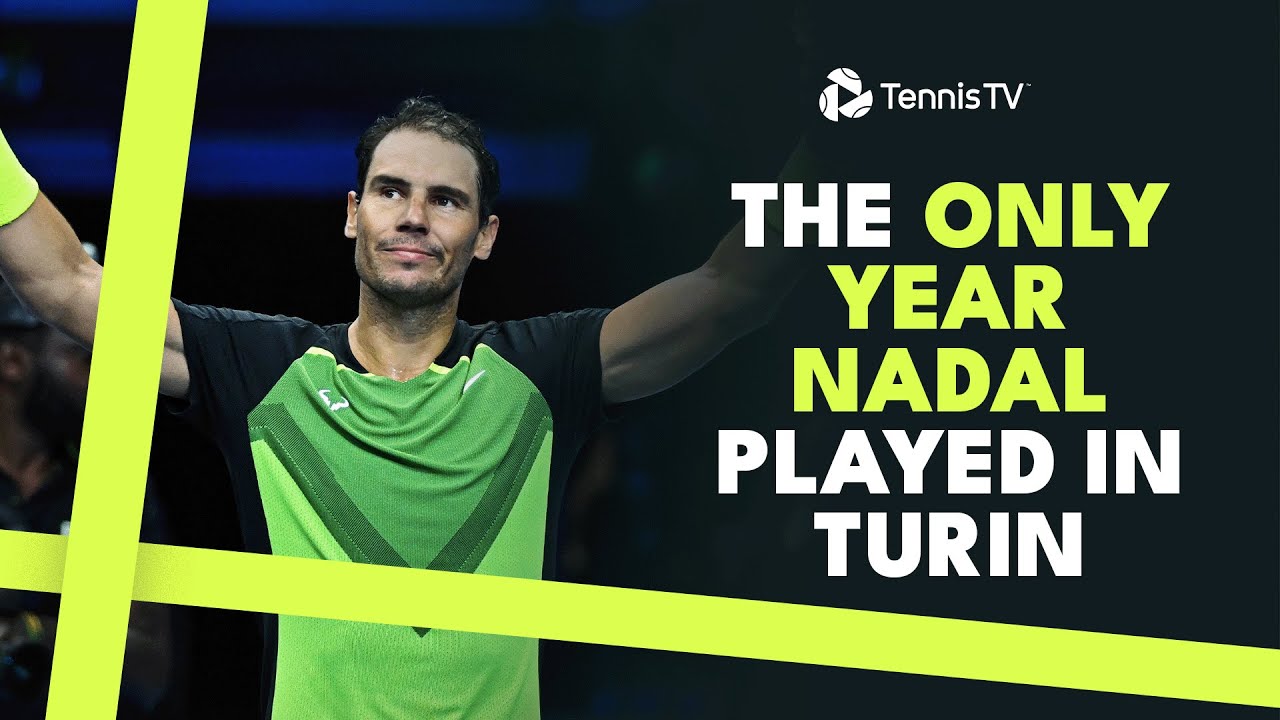 The Only Year Rafael Nadal Played In Turin | Nitto ATP Finals 2022