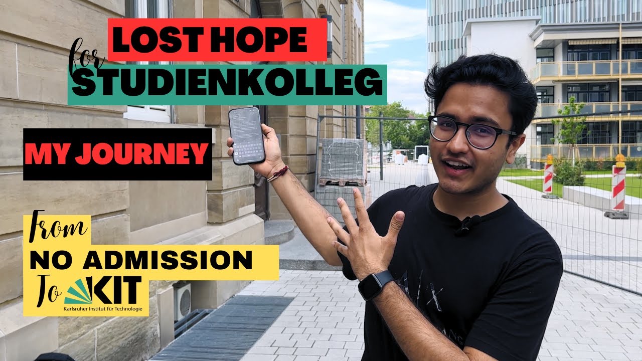 STUDIENKOLLEG IN GERMANY: GOT INTO KIT | AUFNAHMEPRÜFUNG DIFFICULTIES
