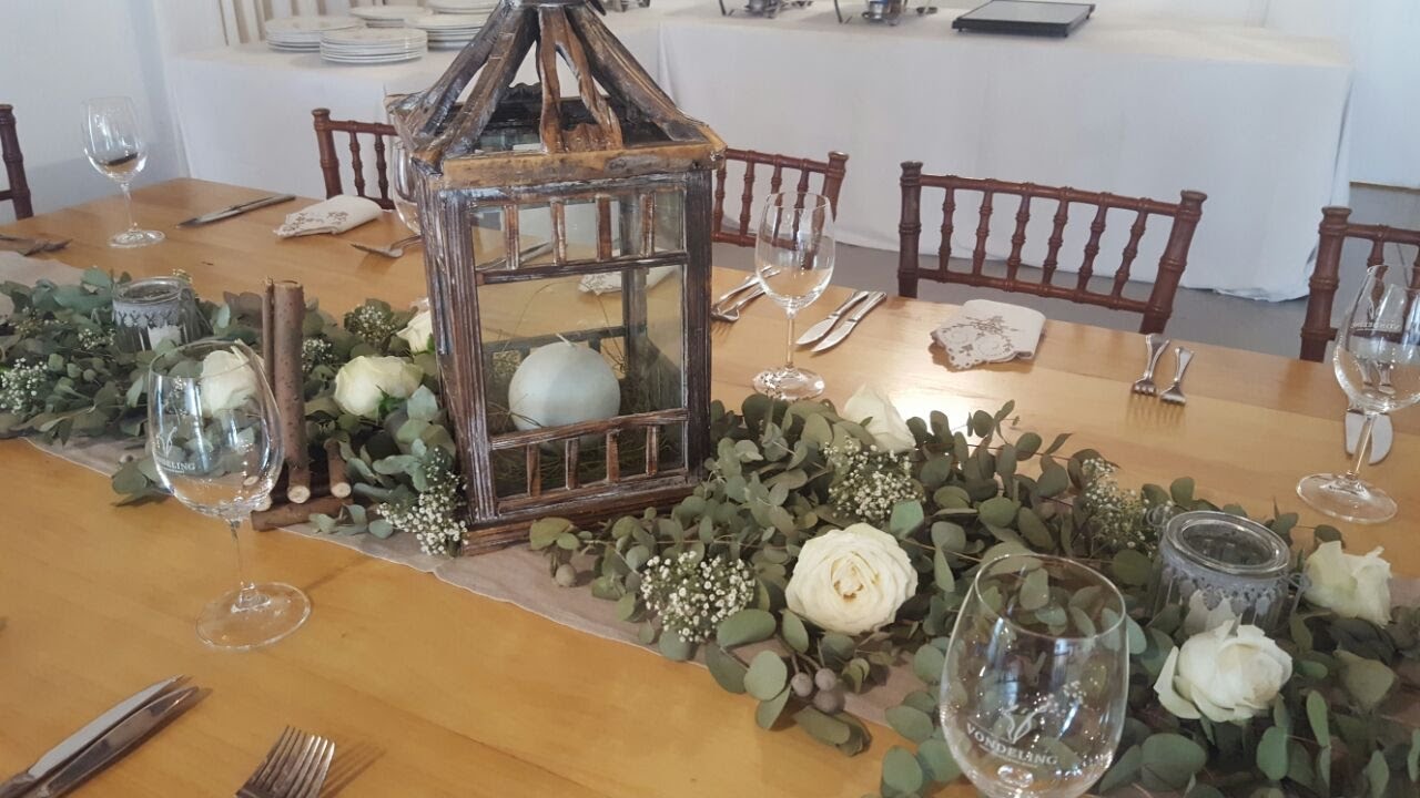 16 - DIY Bohemian | Rustic | Vintage Themed Centerpiece