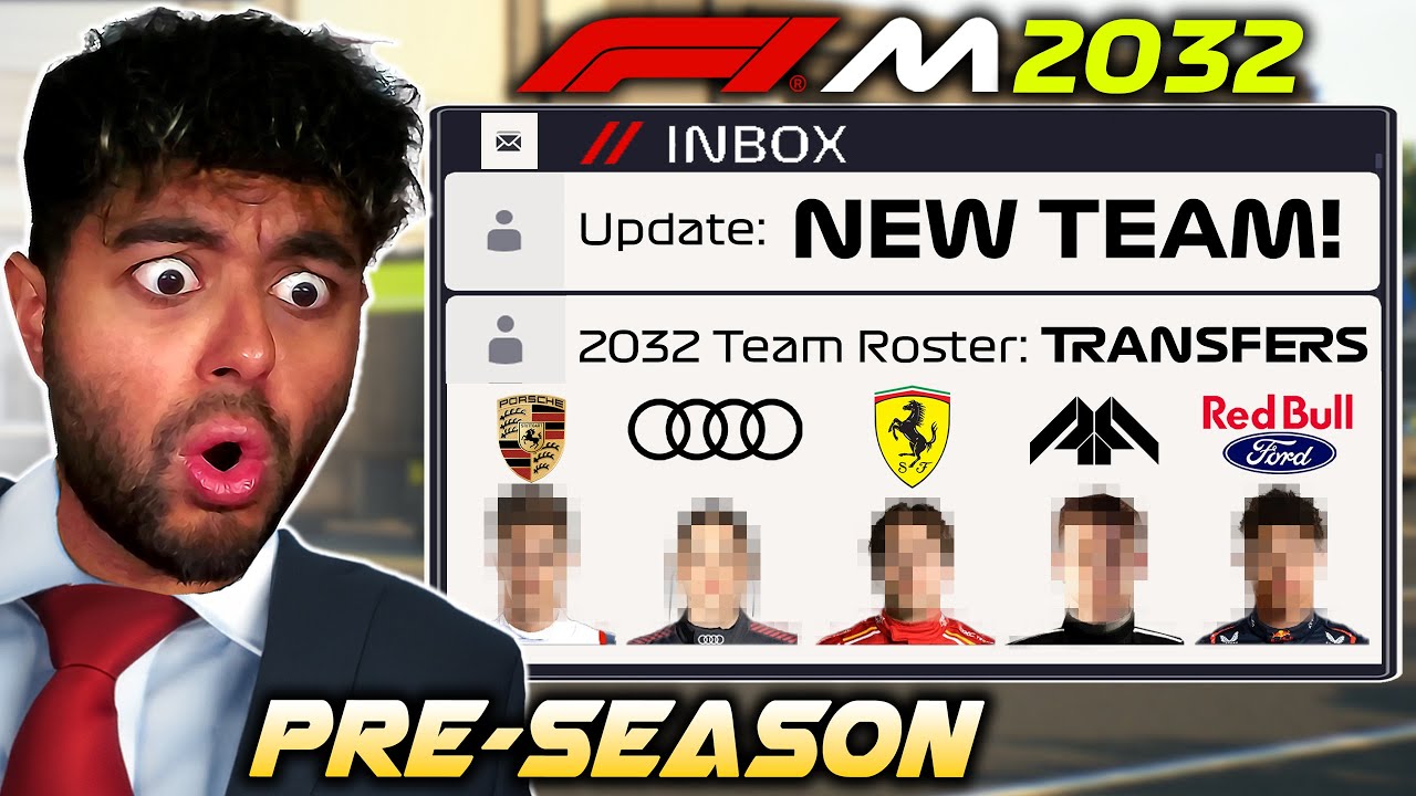 I moved to a NEW Team! BIG R&D Changes in this F1 2032 Update...