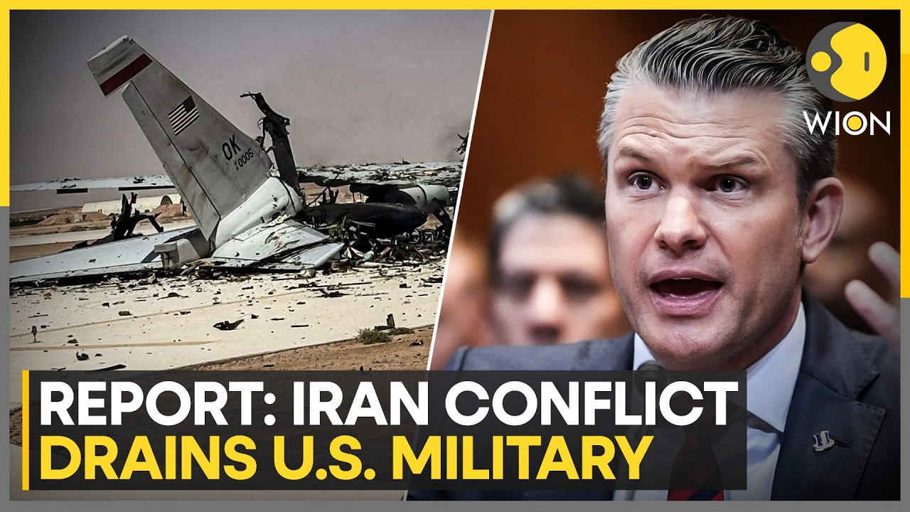Iran Conflict Draining US Military? Pentagon Losses Spark Alarm In Washington | WION