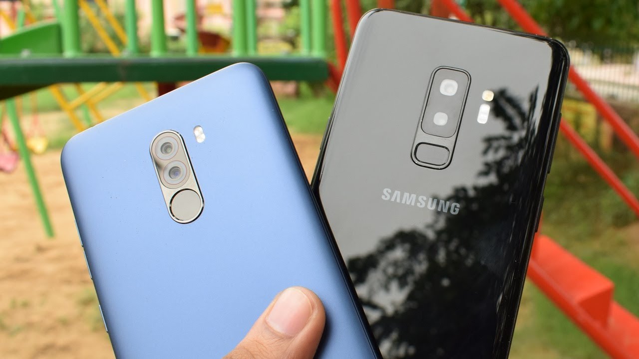 POCOPHONE F1 (POCO F1) vs Galaxy S9 Plus Camera Comparison!!! I'M SHOCKED!!