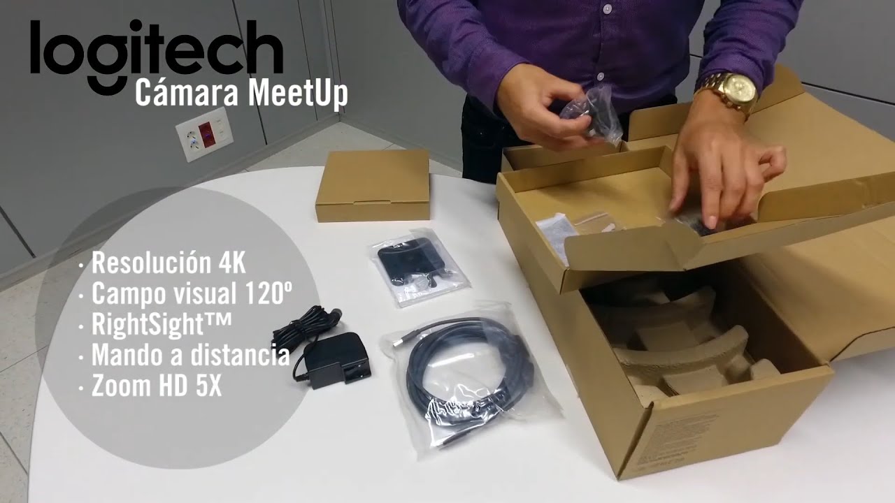 Unboxing Logitech MeetUp
