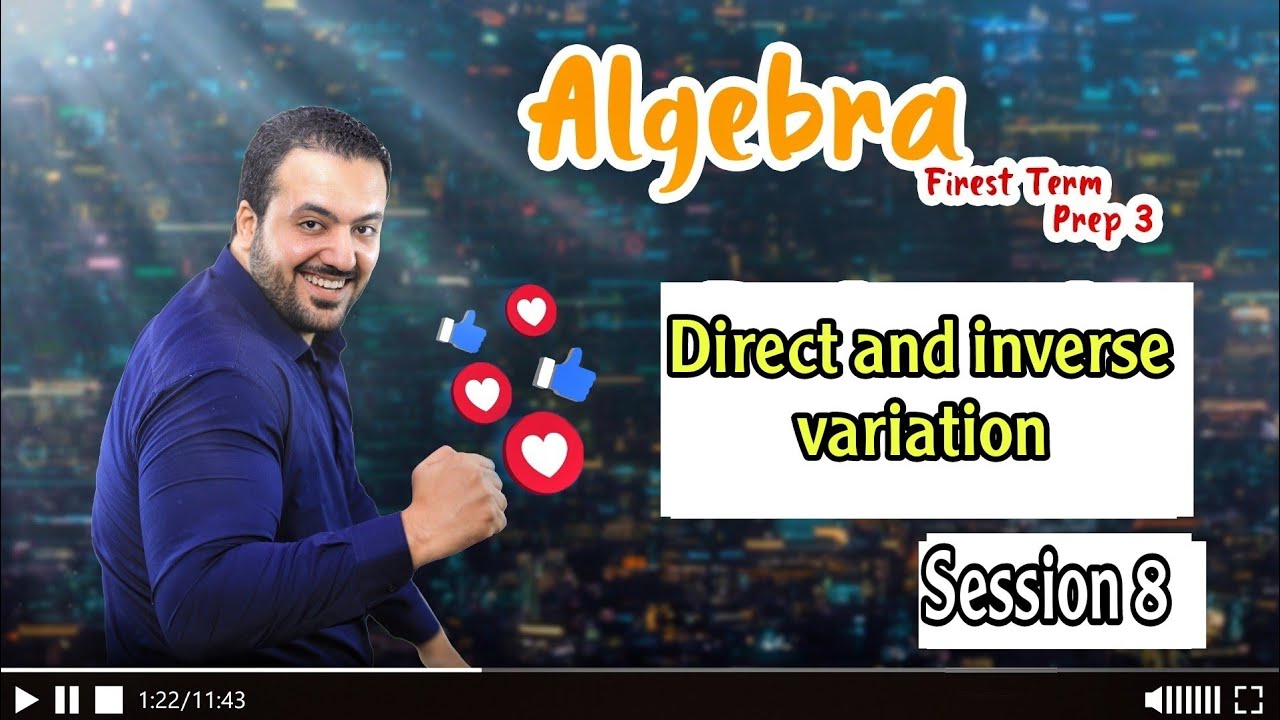 direct and inverse variation/ Prep 3 Algebra