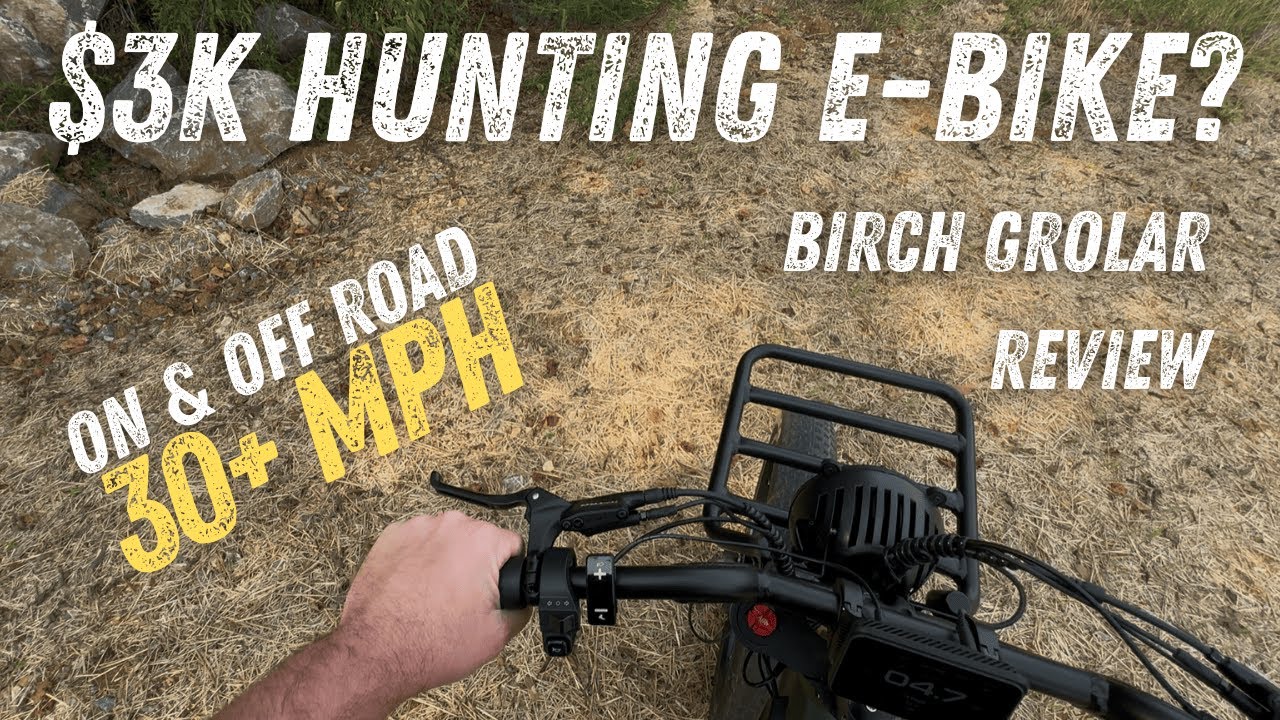 Birch Grolar Hunting E-Bike Review: From The Streets to Off Road
