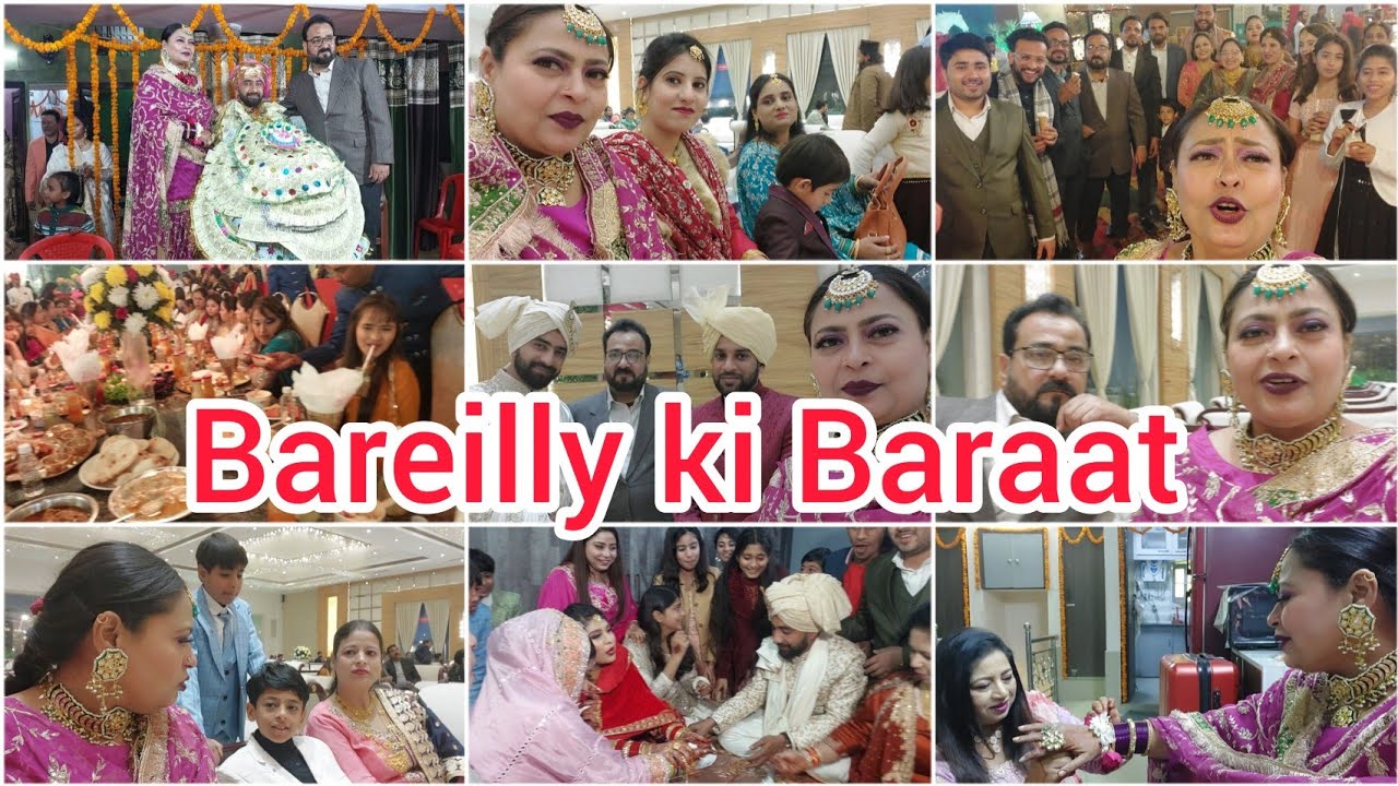 Bareilly ki grand wedding ceremony | Baratiyo ka suwagat | aaj hai baraat | Lucknow vlogger | Vlog 😍