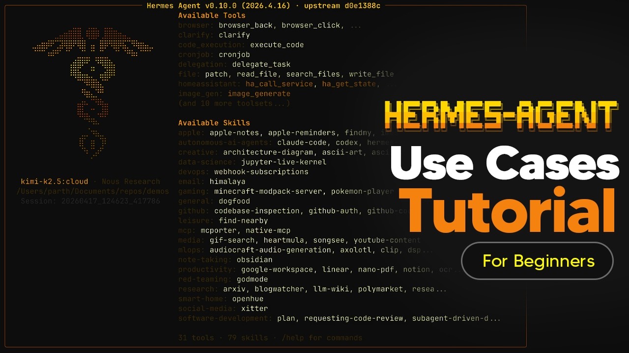 Настройка агента Hermes с примерами использования - Примеры использования агента Hermes
