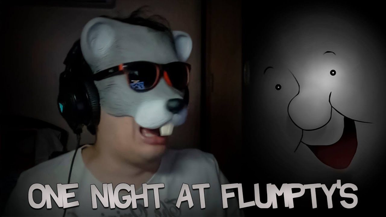 RATÃO SENDO PERSEGUIDO POR YOUTUBERS NO ONE NIGHT AT FLUMPTY'S