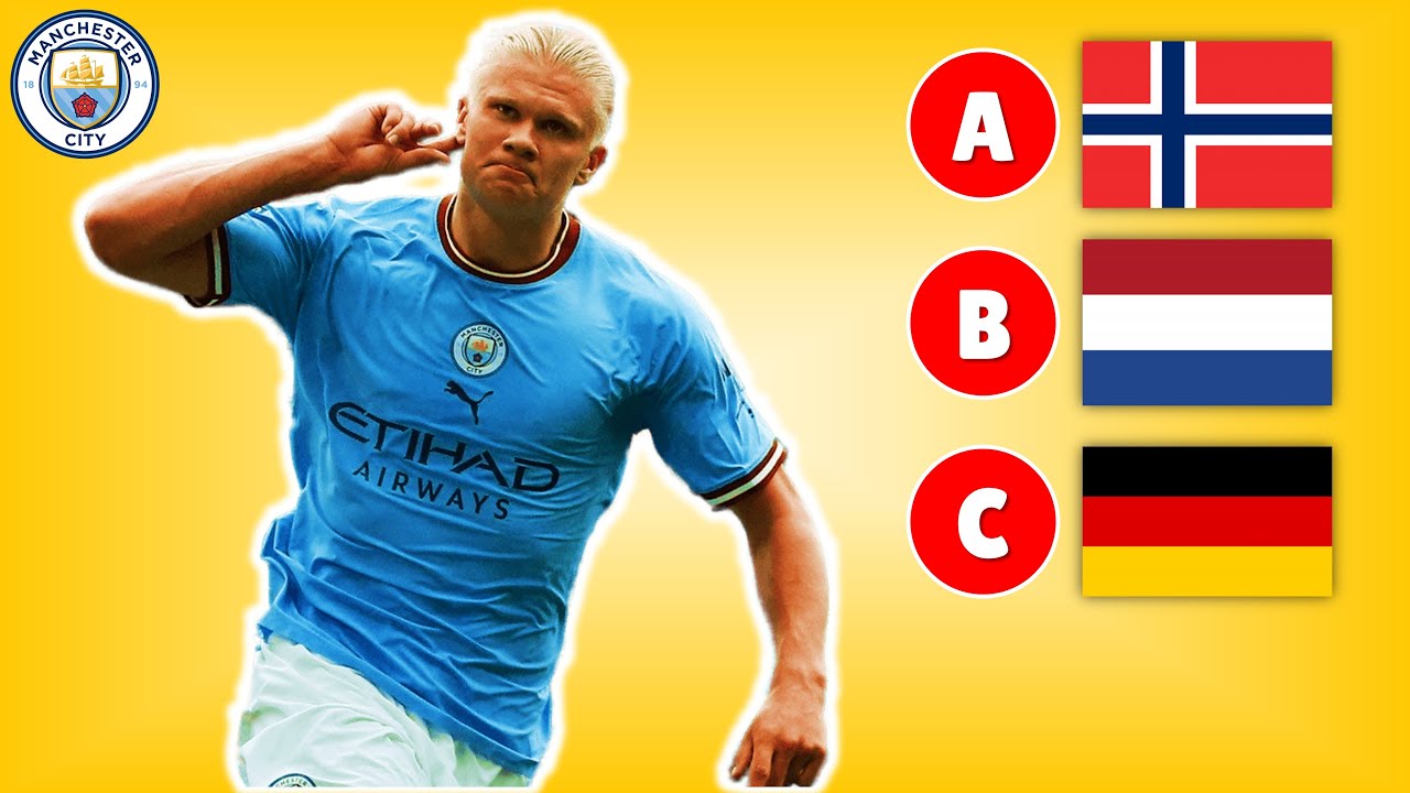 Guess The Country Of MAN CITY Football Player | Guess the Football Player Country