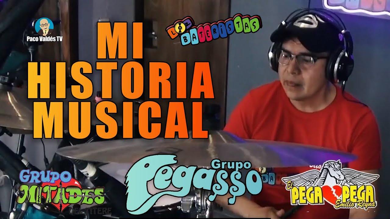 BETO HERNÁNDEZ, BATERISTA DE PEGASSO DEL POLLO ESTEVAN EN LOZ BATERISTAS CON NACHO LOZANO