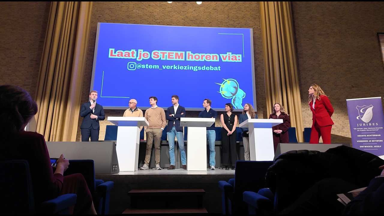 Lokale politici in debat op de campus: 'Iedereen wil woningen bouwen'