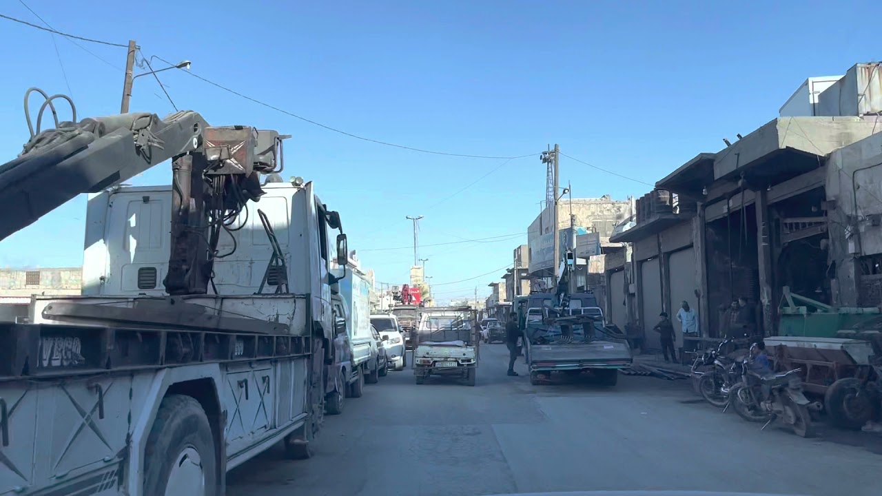 جولة في مدينة الباب (ريف حلب الشرقي) من دوار السنتر إلى الصناعة