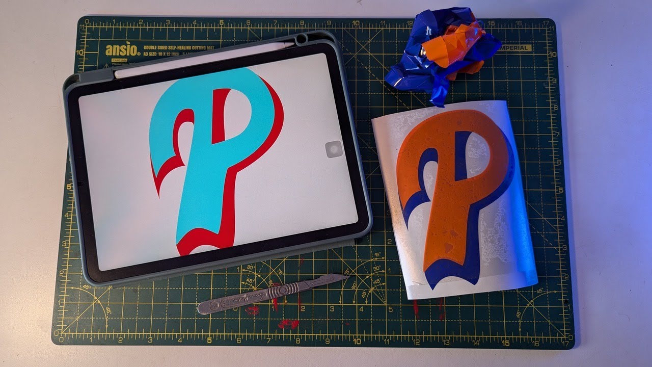 How To Make a Vinyl Sticker From a Sketch in Inksacpe