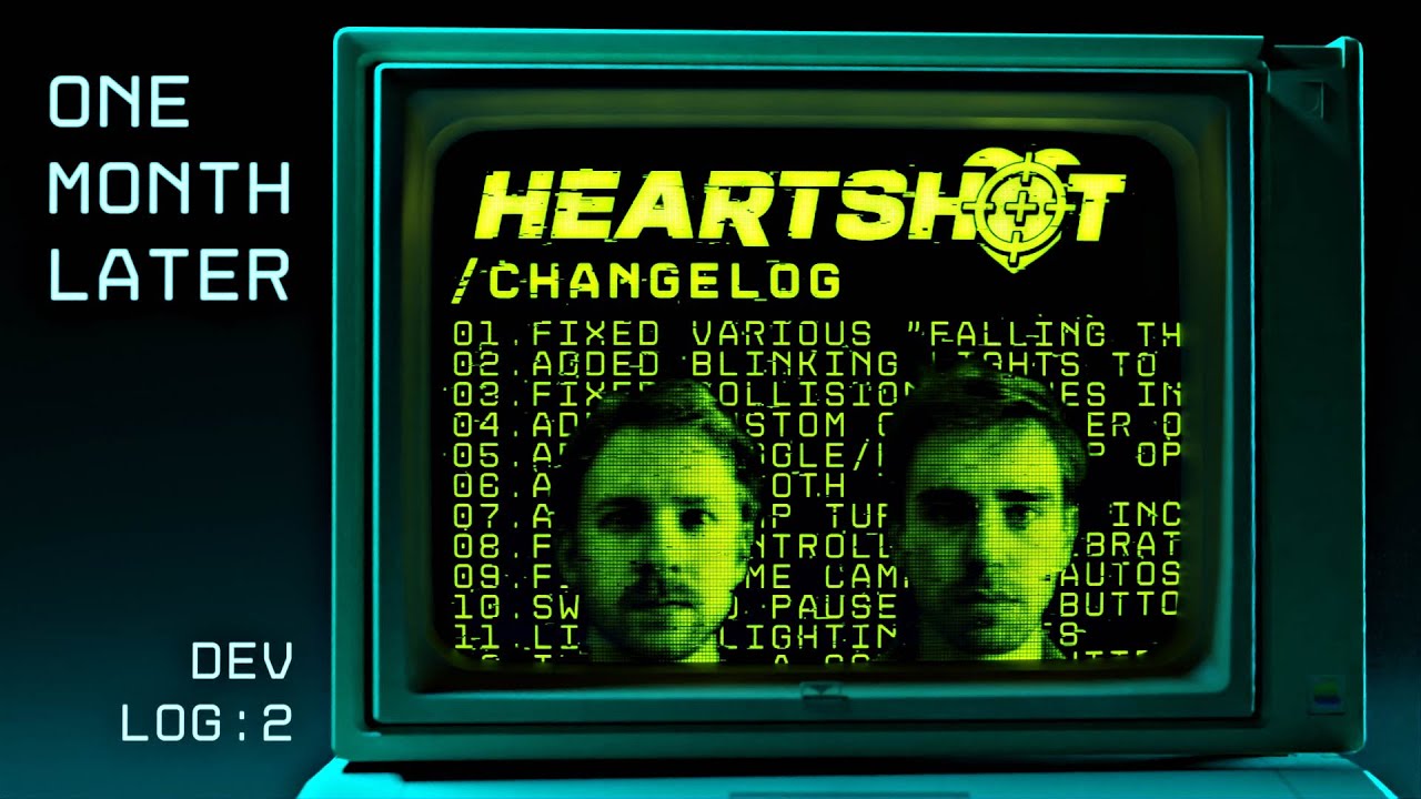 The 69 Changes We’ve Made to Our VR Game in its First Month Post-Launch | HEARTSHOT Devlog 2