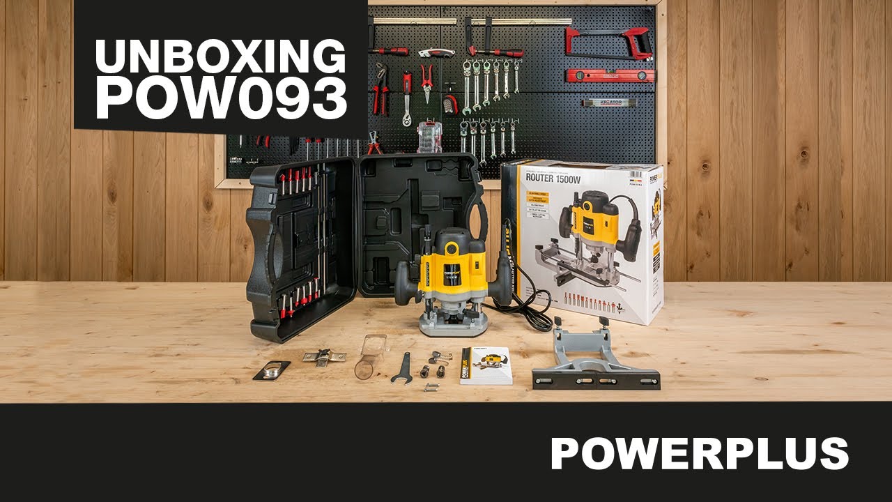 POWERPLUS - D&eacute;ballage du POWX093 d&eacute;fonceuse