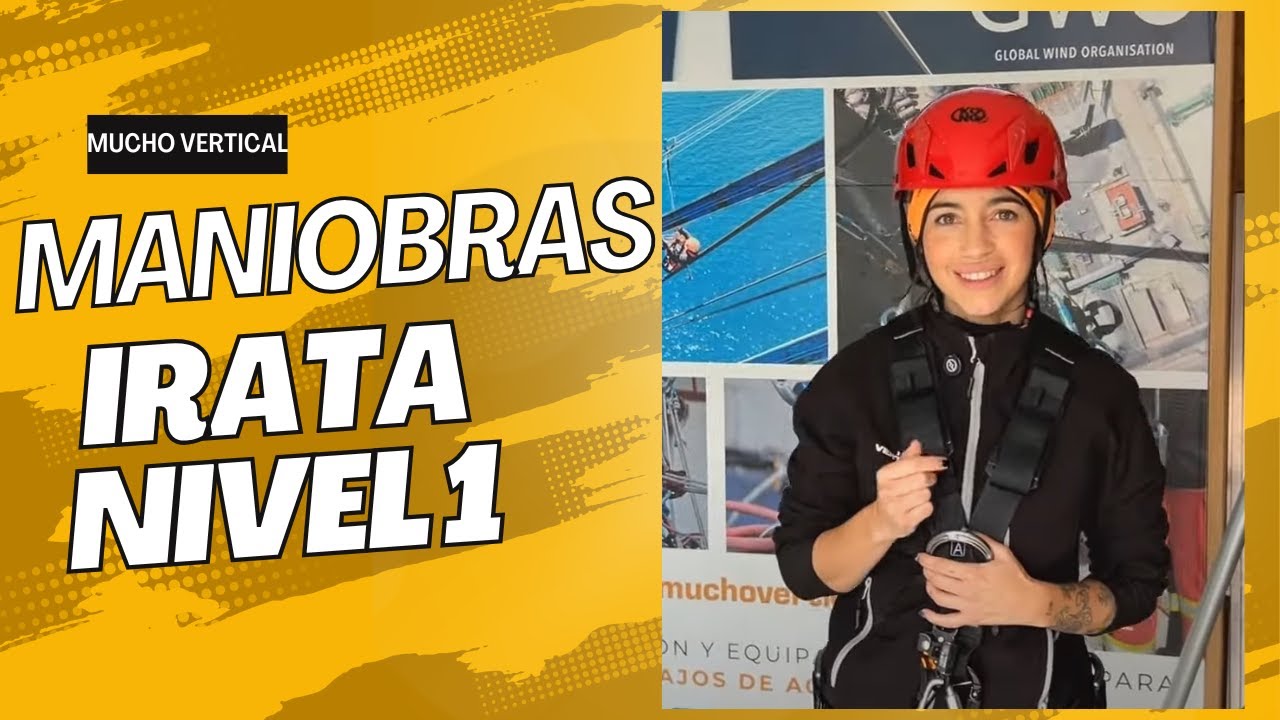 IRATA nivel 1: Equipamiento b&aacute;sico para trabajos verticales.IRATA LEVEL 1 : Rope Access Technician