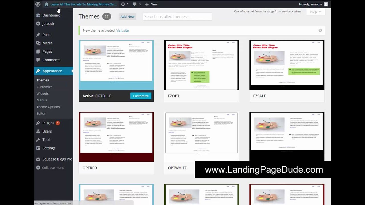 Landing Page Themes And Squeeze Page Themes For Wordpress