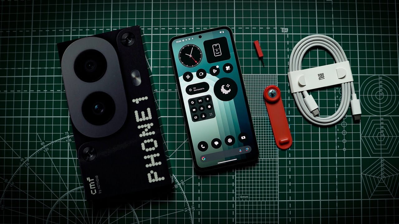 Смартфон, который запомнят - Распаковка и обзор CMF Phone 1 by Nothing