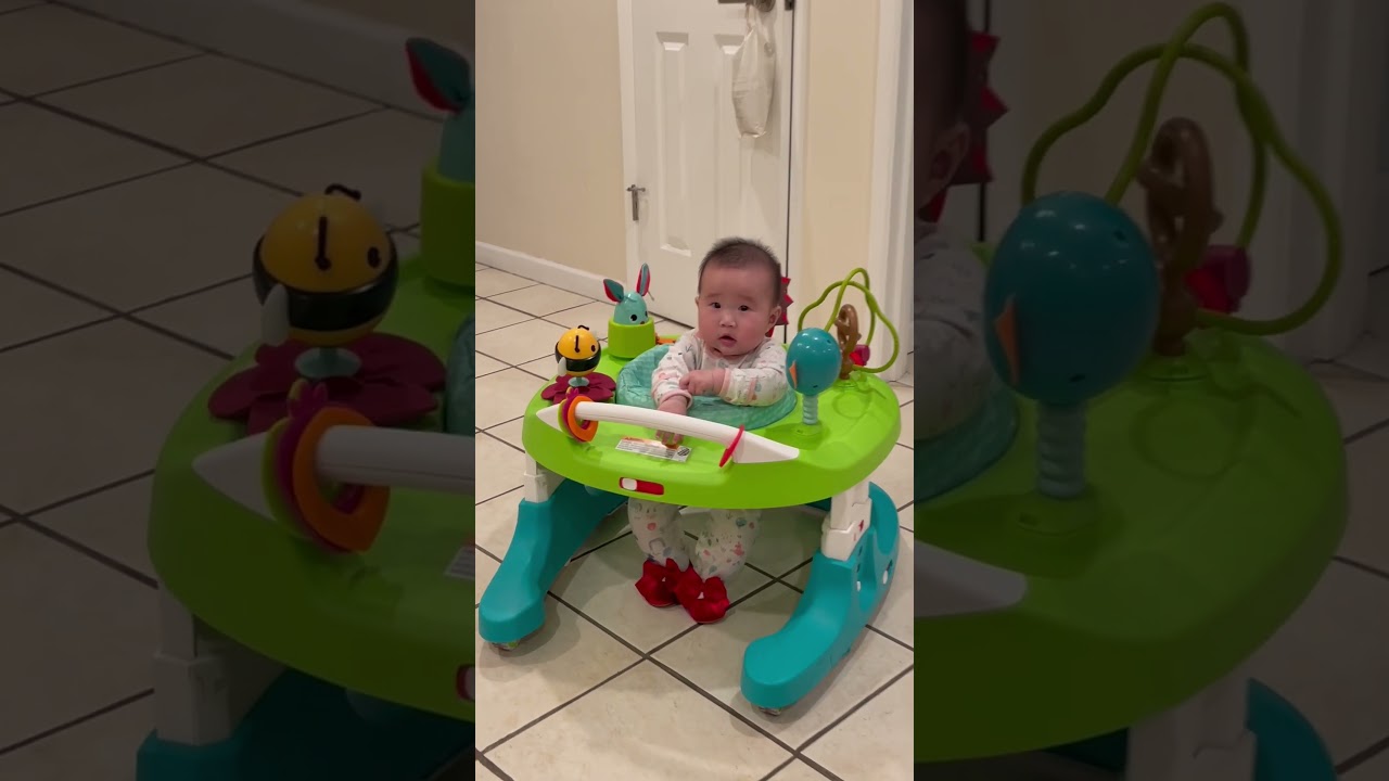 Baby  first jump.. Tiny love 4 in 1 baby walker and jumper.