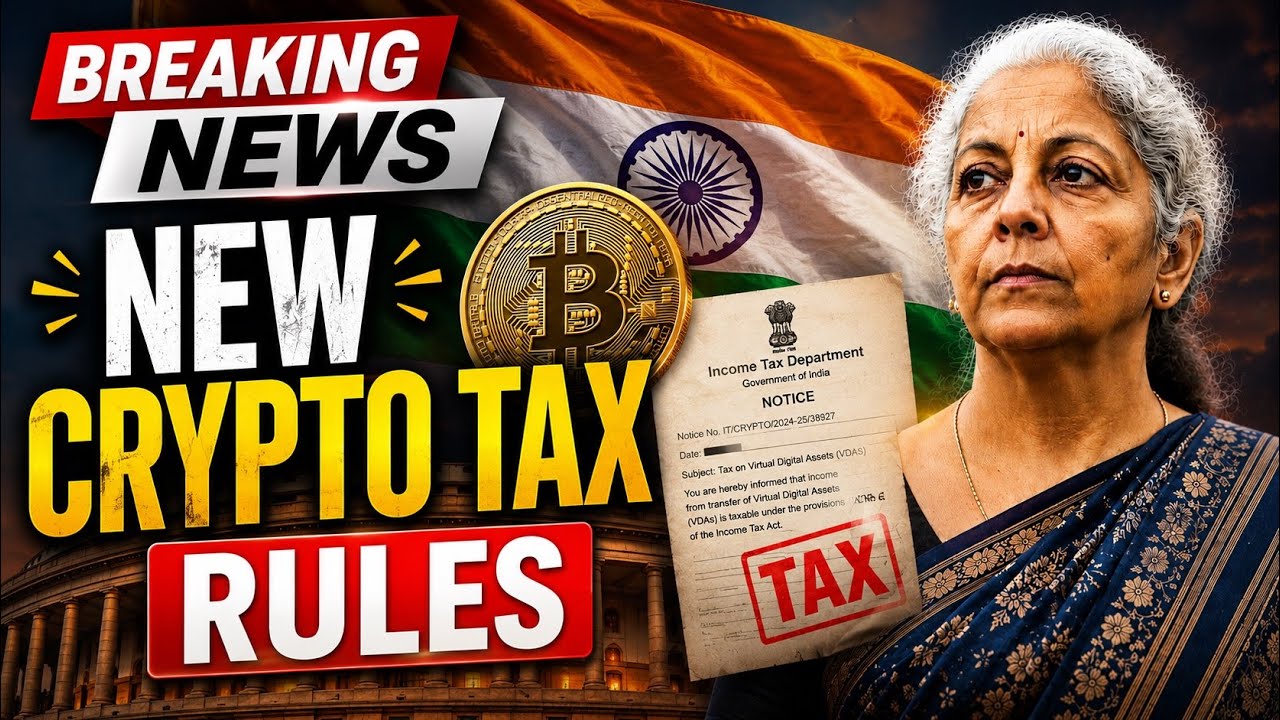 🚨INDIA to Adopt OECD CARF in 2027 ll 🇮🇳 NEW CRYPTO TAX RULES EXPLAINED!!