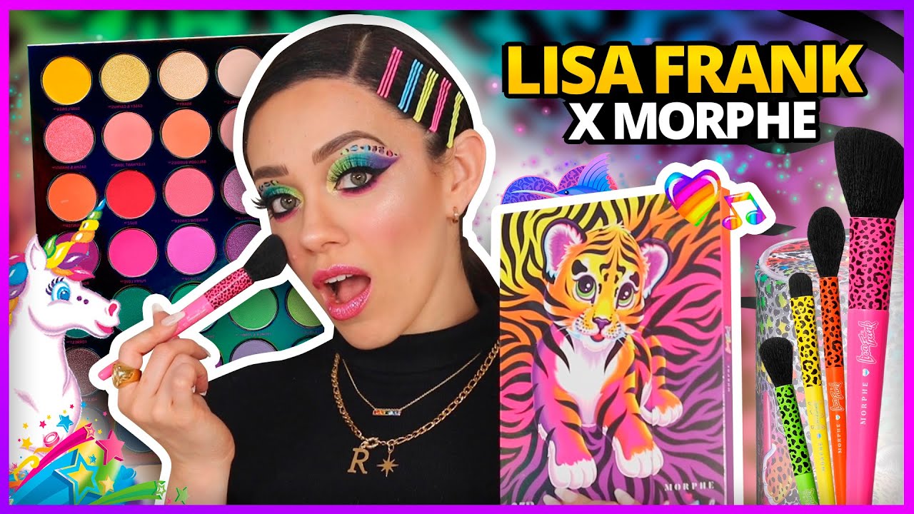 UNA EXPLOSIÓN DE COLOR, UNICORNIOS Y MÁGIA! MORPHE x LISA FRANK!