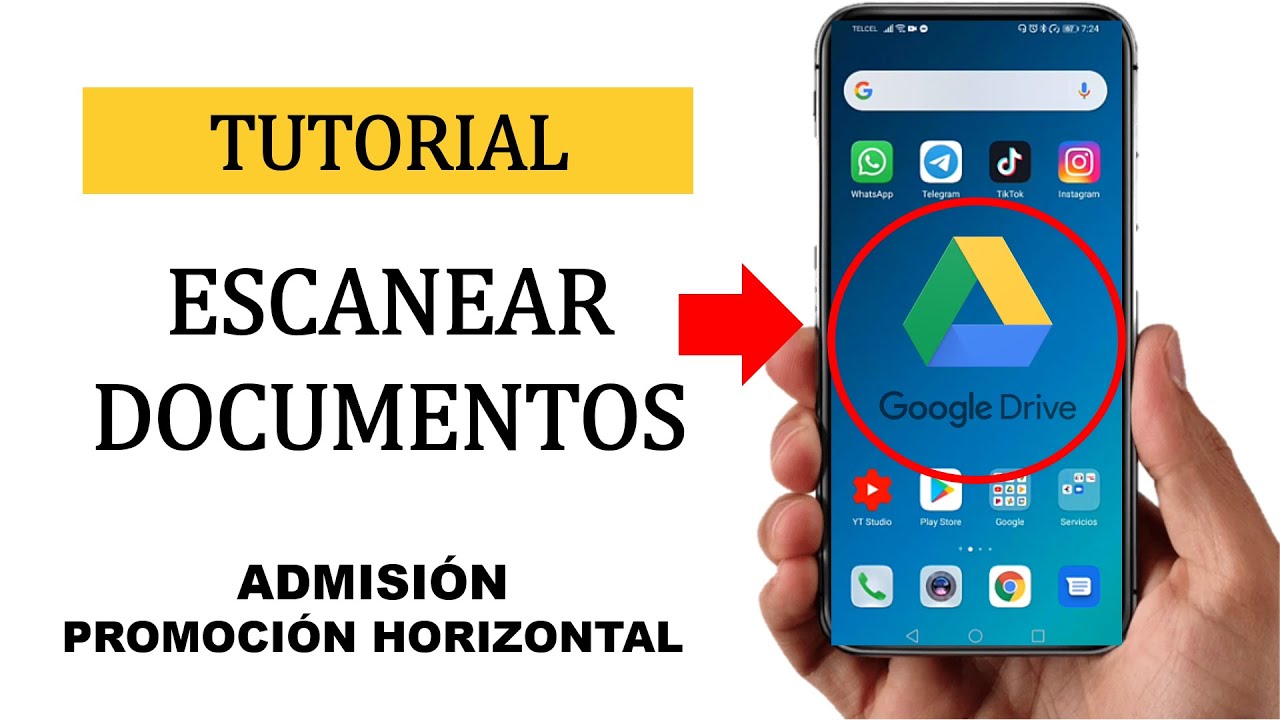 Cómo ESCANEAR los documentos para el registro y la verificación documental