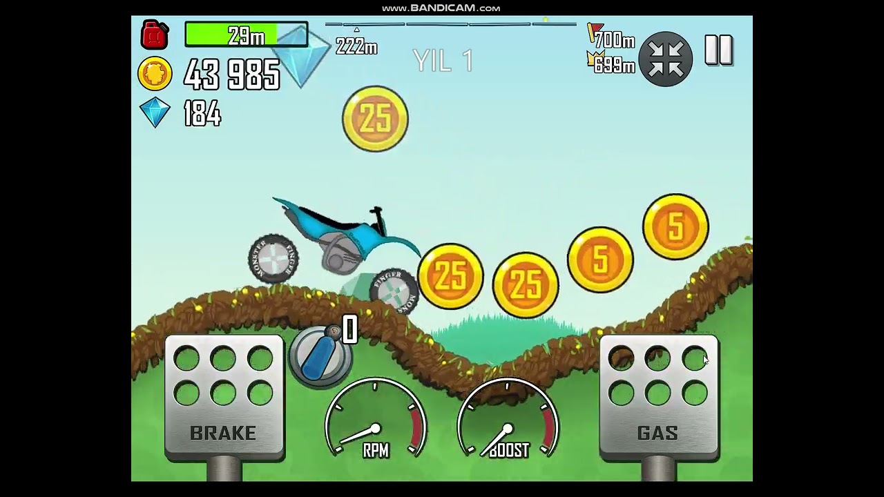 Hill climb racing