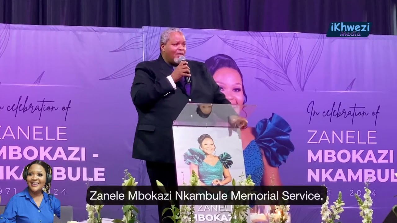 Bishop Nkambule umyeni ka Zanele Mbokazi kwi Memorial service