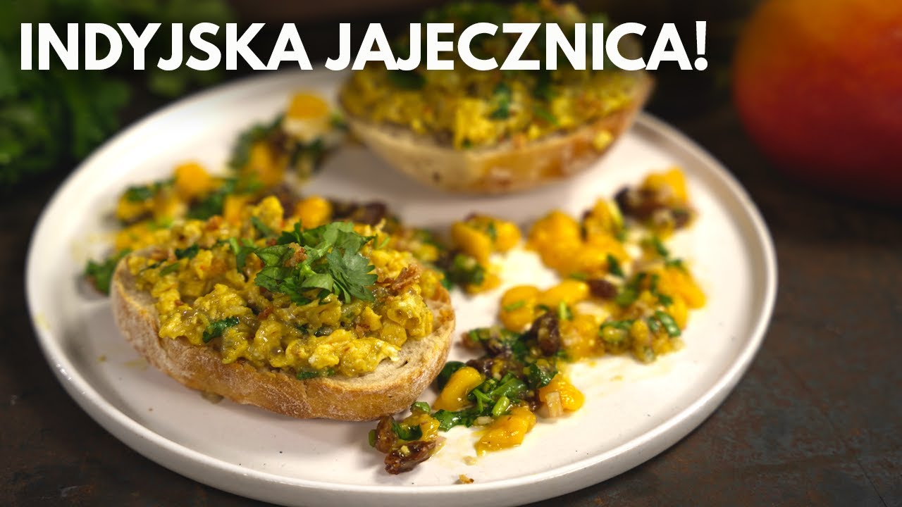 JAJECZNICA w indyjskim stylu! 🥚 Śniadania świata | Pascal Brodnicki