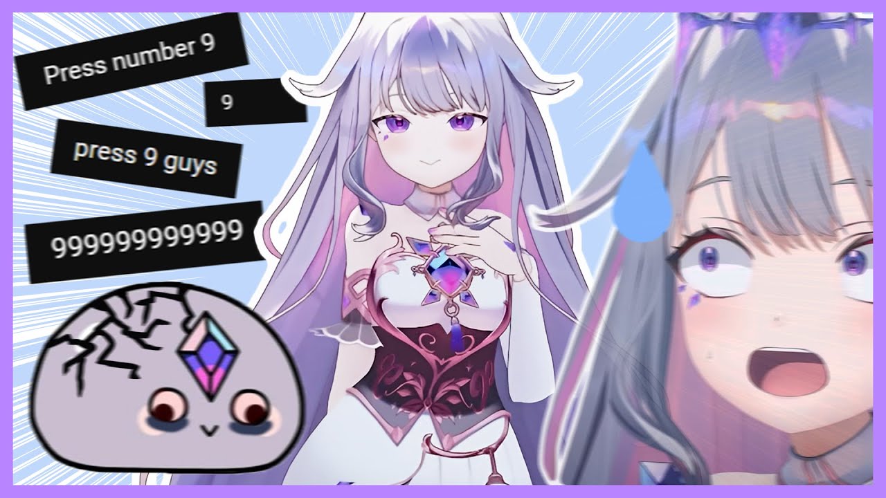 ビブーを少しだけセクシーにしたミーム ”Press9” とは？【ホロライブEN翻訳切り抜き/古石ビジュー】