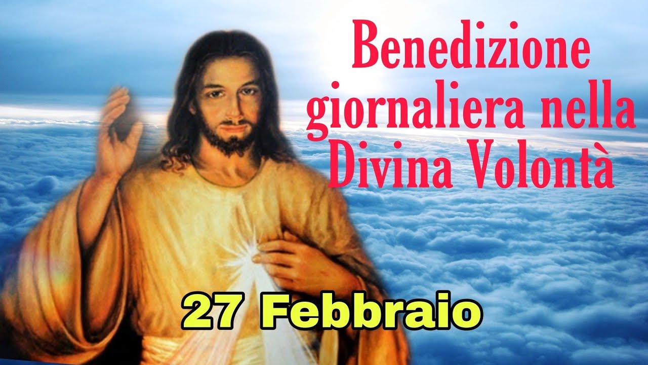 Benedizione nella Divina Volontà con don Umberto Dall'Igna 27 Febbraio 2026 Teleradiokolbe 
