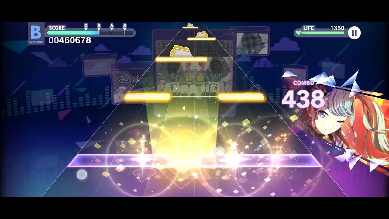Colorful stage ( panda hero ) show clear 
