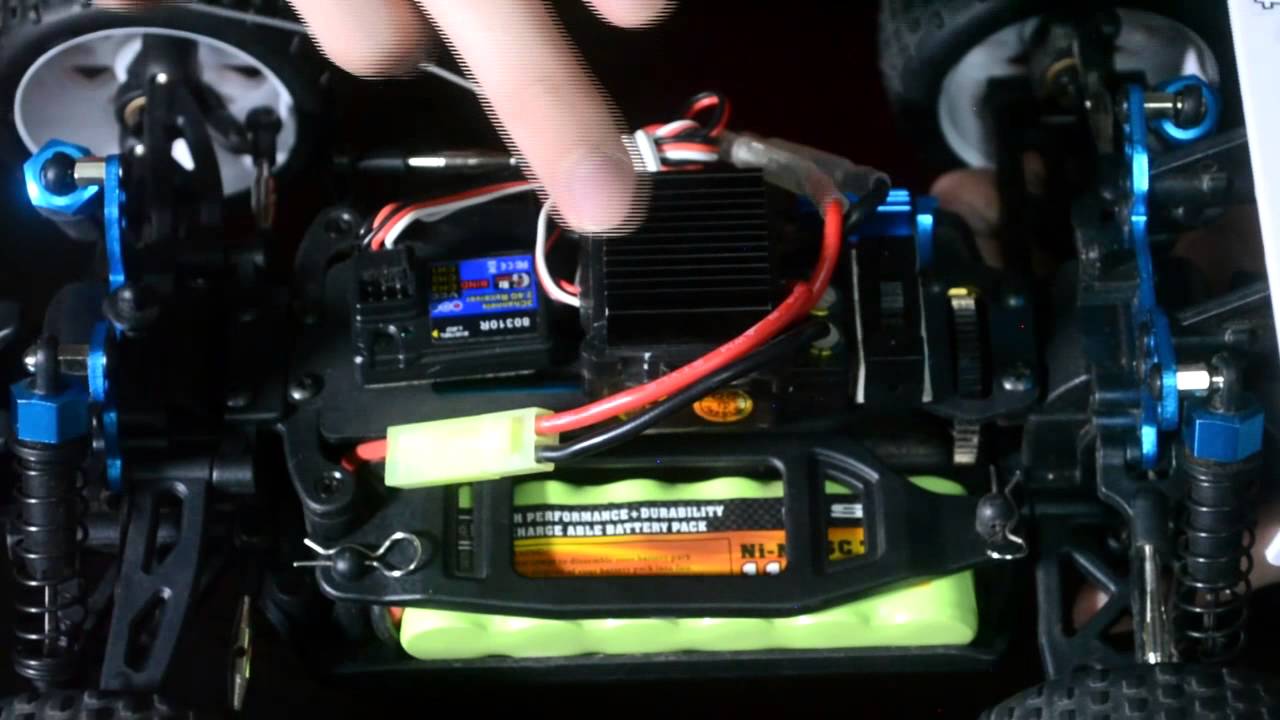 HSP 1/16 Scale RTR 4WD Buggy Troian - Unboxing & Test Run
