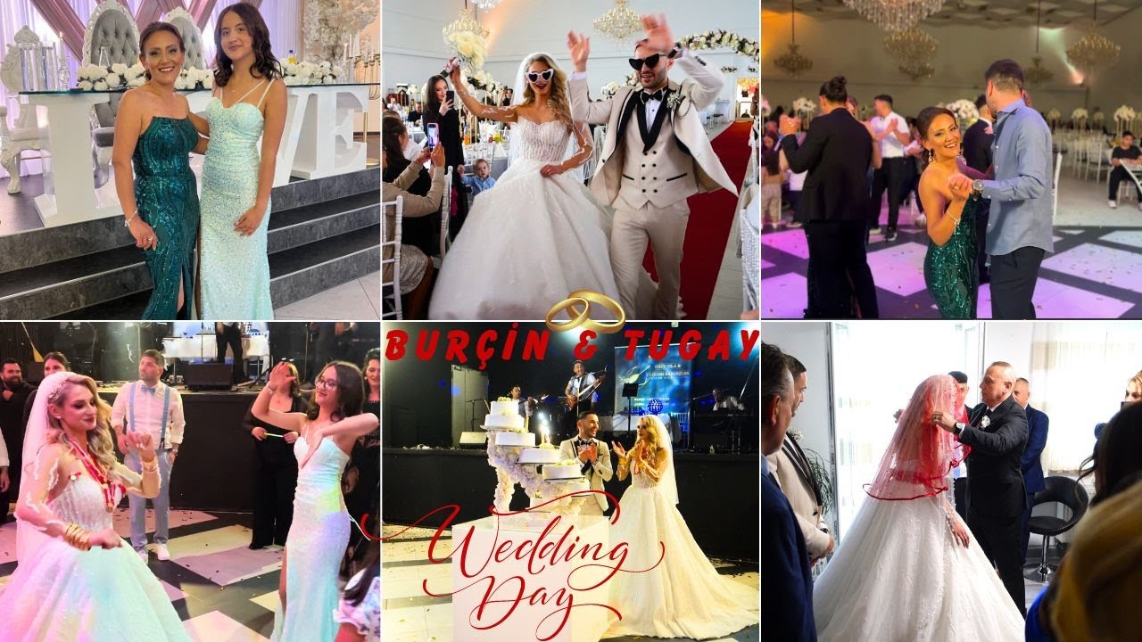 DÜĞÜNÜMÜZ ve GELİN ALMA TÖRENİ | BURÇİN & TUGAY WEDDİNGCLİP 🤩