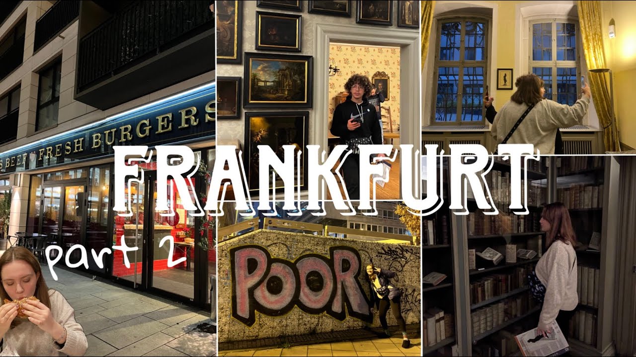 FRANKFURT VLOG/ part 2 - Avrupa'da bir gün, Amsterdam macerası ile