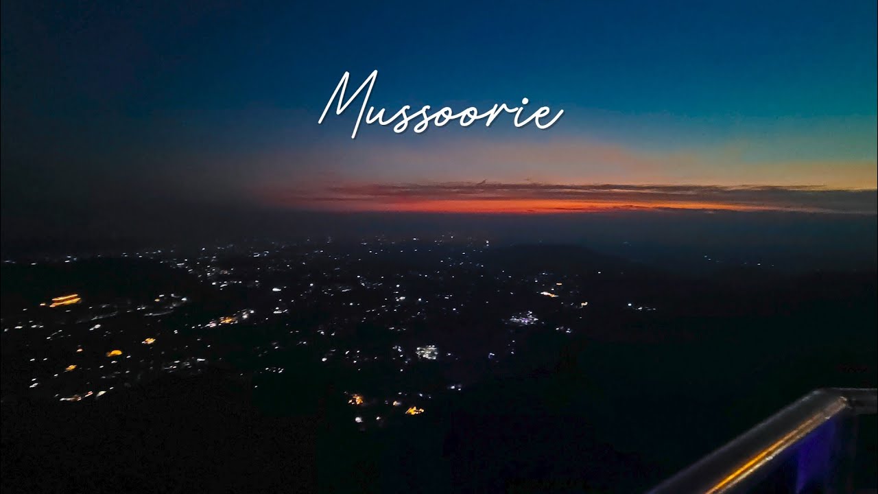 Winterline from Mussoorie ✨️