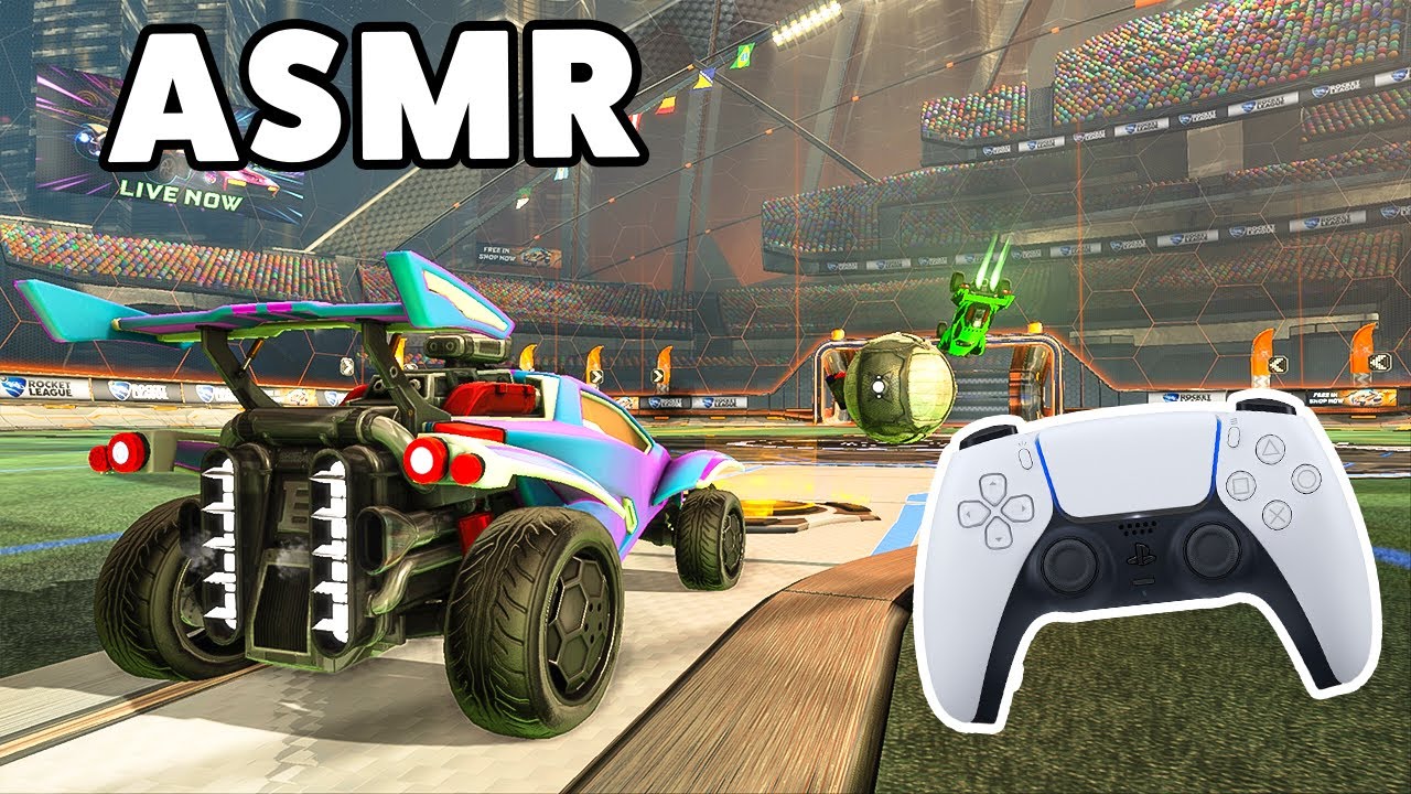 ASMR Rocket League - PS5 controller sounds