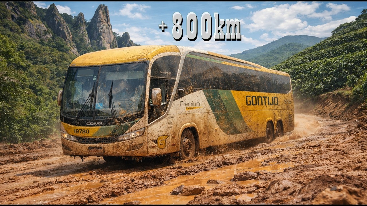 VIAJEI NA MAIOR LINHA DE ÔNIBUS DA GONTIJO EM MINAS GERAIS
