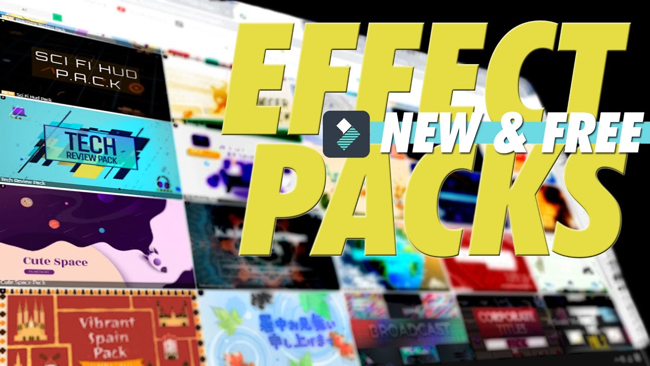 LENGKAP! Effect Packs Filmora 9