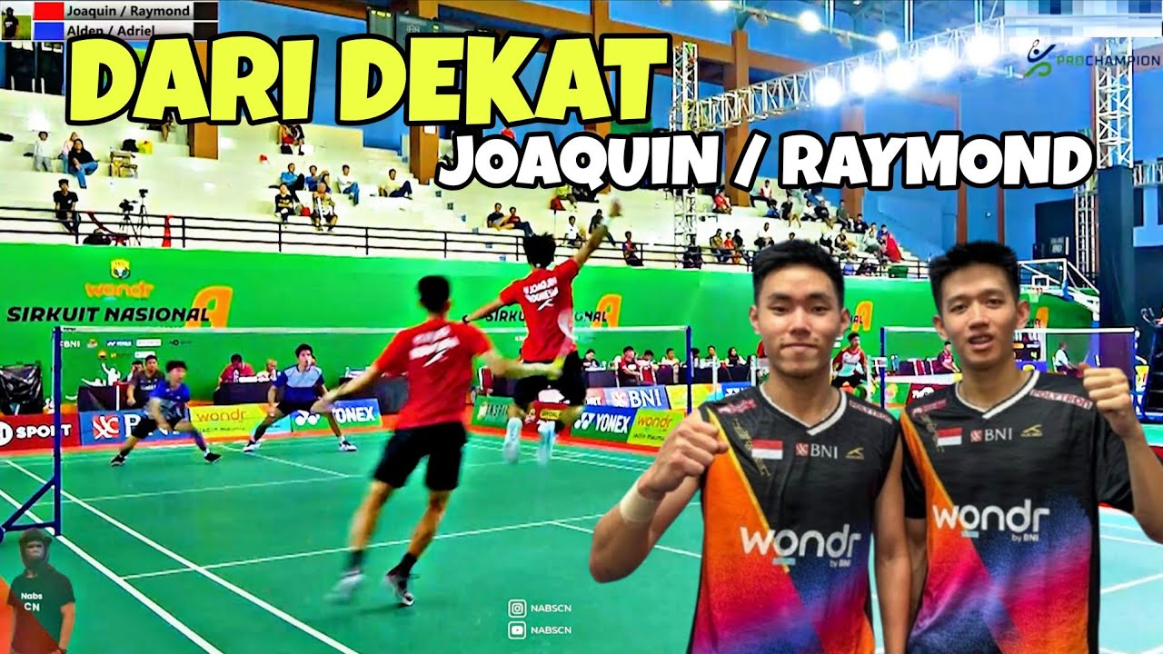 Raymond Indra/Nikolaus Joaquin Mulai Dilirik di Pertandingan Ini. KELIHATAN DARI DEKAT TANGAN CEPAT
