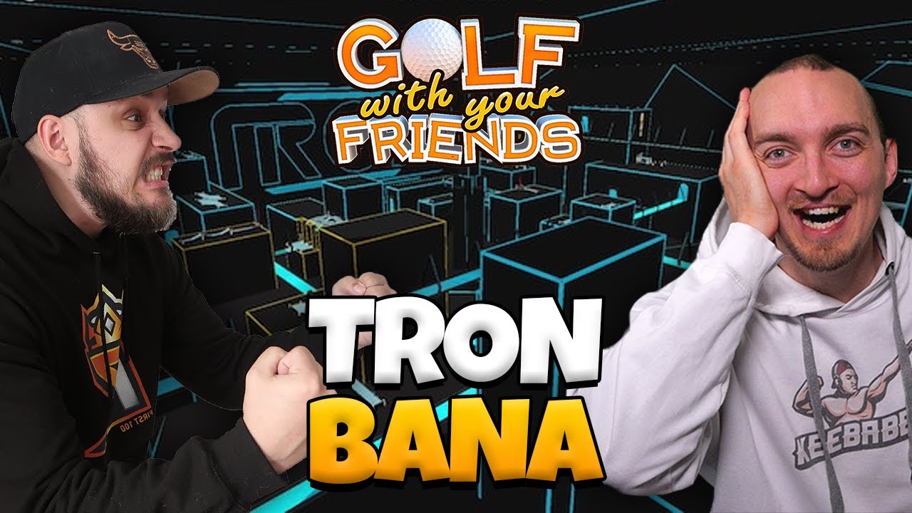 TRON RYMD BANA I GOLF WITH YOUR FRIENDS